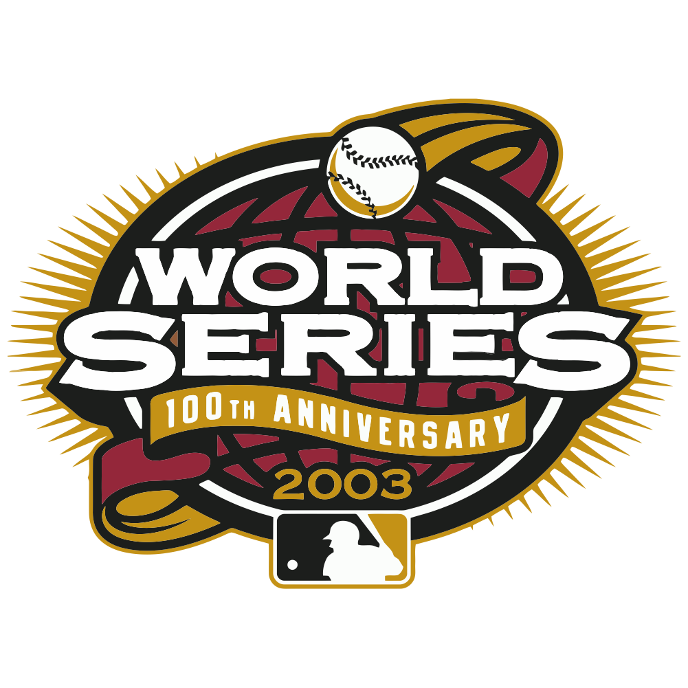 MLB World Series 2003 Primary Logo v2 iron on transfers for T-shirts